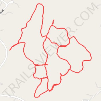 Clark Preserve Trails trail, distance, elevation, map, profile, GPS track