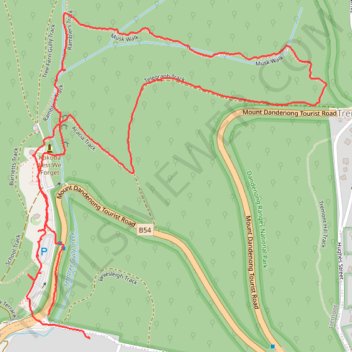 Musk loop trail, distance, elevation, map, profile, GPS track