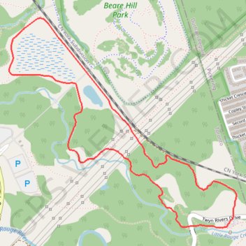 Orchard Trail trail, distance, elevation, map, profile, GPS track