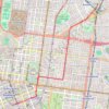 Tracked with OSMTracker for Android™ trail, distance, elevation, map, profile, GPS track