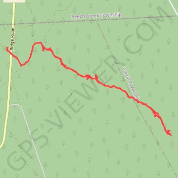 Eddy Lick Trail trail, distance, elevation, map, profile, GPS track