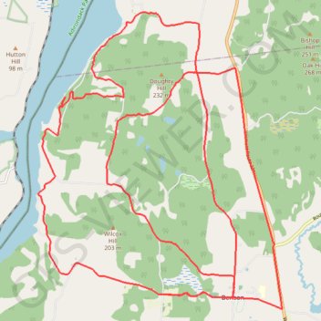 Gravel Bike Vermont trail, distance, elevation, map, profile, GPS track