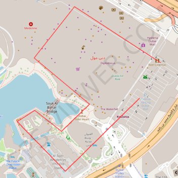 Dubai 3 trail, distance, elevation, map, profile, GPS track