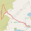 Up and down Pendle Hill trail, distance, elevation, map, profile, GPS track