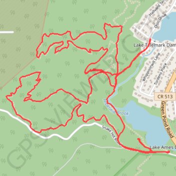 Wildcat Ridge Westie trail, distance, elevation, map, profile, GPS track