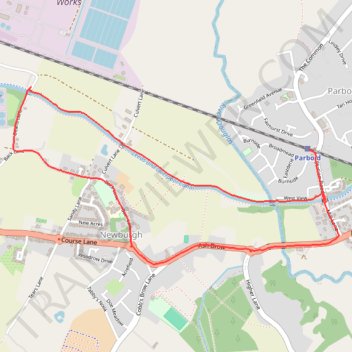 Newburgh trail, distance, elevation, map, profile, GPS track