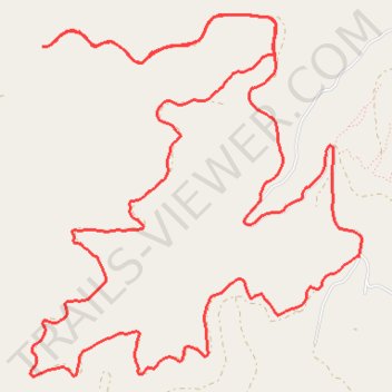 Dry creek trail, distance, elevation, map, profile, GPS track