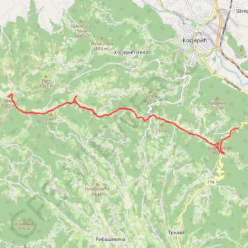 Trenutna trasa: 12 SIJ 2020 08:22 trail, distance, elevation, map, profile, GPS track