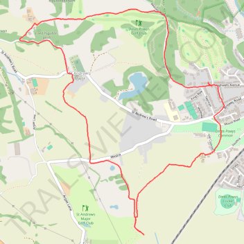 Dinas Powys West Loop Walk trail, distance, elevation, map, profile, GPS track