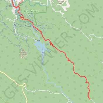 Weldborough - Derby trail, distance, elevation, map, profile, GPS track