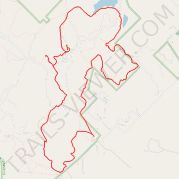 Lyndon B. Johnson National Grassland Red Trail trail, distance, elevation, map, profile, GPS track