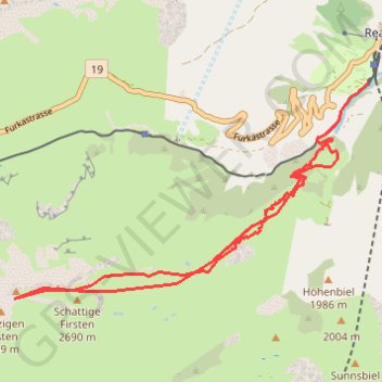 60576 trail, distance, elevation, map, profile, GPS track