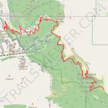 Challenge Trail trail, distance, elevation, map, profile, GPS track