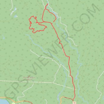 Trails, Sooke hills, Sooke, BC, Canada trail, distance, elevation, map, profile, GPS track