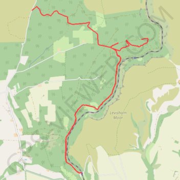 A nice walk trail, distance, elevation, map, profile, GPS track