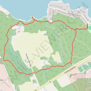 Shirleys Bay - Trail 10 Loop Walk trail, distance, elevation, map, profile, GPS track