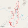 Cabin Lake Loop Trail trail, distance, elevation, map, profile, GPS track