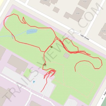 Butterfly conservation at Rubidoux trail, distance, elevation, map, profile, GPS track