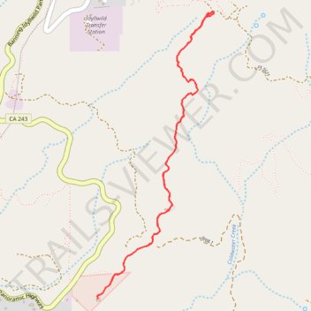 Cowbell trail trail, distance, elevation, map, profile, GPS track