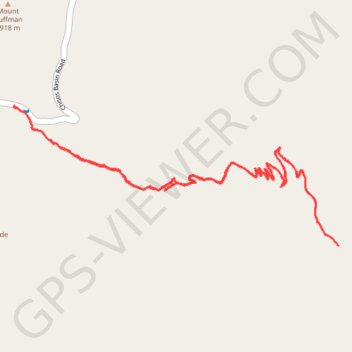 Lost Mine Trail in Big Bend National Park trail, distance, elevation, map, profile, GPS track