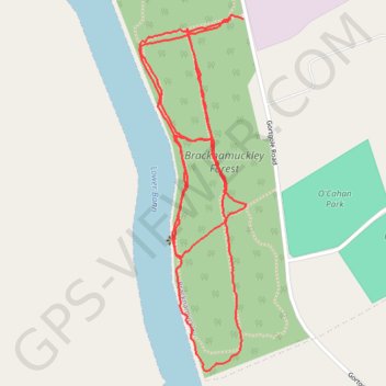 Further traces in Brackmuckley Forest trail, distance, elevation, map, profile, GPS track