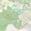 University of New Hampshire College woods bike trail, distance, elevation, map, profile, GPS track