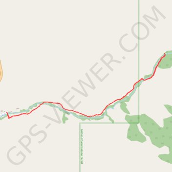Goldbug Hot Springs Trail in Salmon-Challis National Forest trail, distance, elevation, map, profile, GPS track