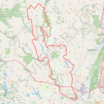 Great River Ride, Gravel Route trail, distance, elevation, map, profile, GPS track