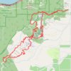 Post Canyon MTB Loop trail, distance, elevation, map, profile, GPS track