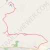 Onrusberg Ridge trail, distance, elevation, map, profile, GPS track