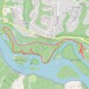 Billy Goat Trail Section B trail, distance, elevation, map, profile, GPS track