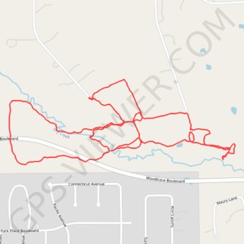 Tmp trail, distance, elevation, map, profile, GPS track