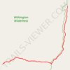 Withington Wilderness hike trail, distance, elevation, map, profile, GPS track