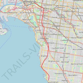 Tracked with OSMTracker for Android™ trail, distance, elevation, map, profile, GPS track