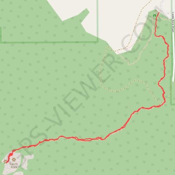 Castle Rock trail, distance, elevation, map, profile, GPS track