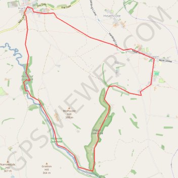 Dove Valley trail, distance, elevation, map, profile, GPS track