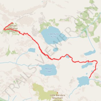 Mount Defiance from Island Lake in Alpine Lakes Wilderness trail, distance, elevation, map, profile, GPS track