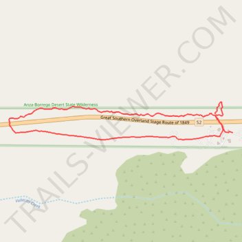 Vallecito loop trail trail, distance, elevation, map, profile, GPS track