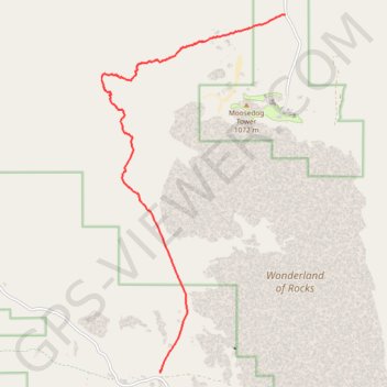 Boy Scout Trail trail, distance, elevation, map, profile, GPS track