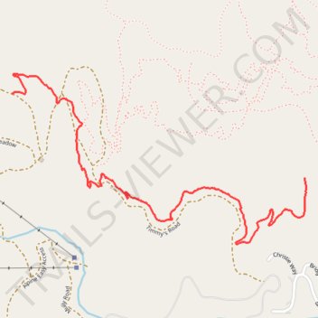 Gnomadic trail, distance, elevation, map, profile, GPS track