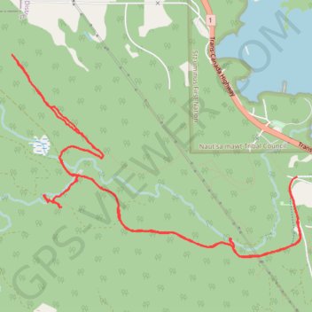 Christie Falls - Camas Ridge trail, distance, elevation, map, profile, GPS track