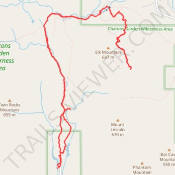 Charon's Garden Trail and Elk Mountain Trail hiking in Wichita Mountains Wildlife Refuge trail, distance, elevation, map, profile, GPS track