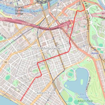 Tracked with OSMTracker for Android™ trail, distance, elevation, map, profile, GPS track