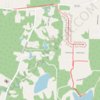 Tracked with OSMTracker for Android™ trail, distance, elevation, map, profile, GPS track