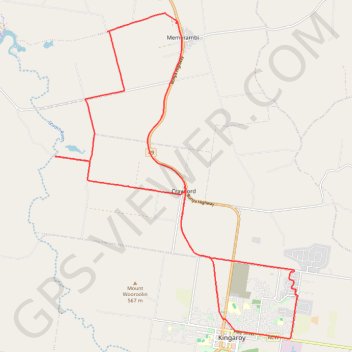 Memerambi trail, distance, elevation, map, profile, GPS track