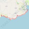 Dunmore East cliff walk trail, distance, elevation, map, profile, GPS track