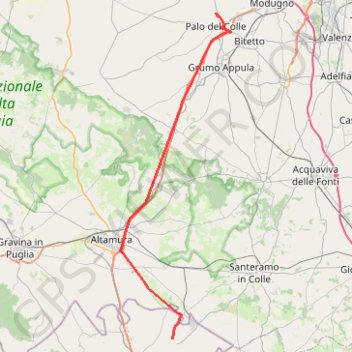 Itinerario 20220127-160459 trail, distance, elevation, map, profile, GPS track