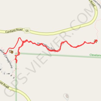 Palomar trail, first part trail, distance, elevation, map, profile, GPS track