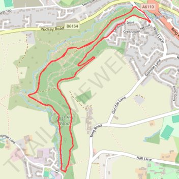 YVAA Pudsey 2025 trail, distance, elevation, map, profile, GPS track
