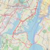 SI Beach trail, distance, elevation, map, profile, GPS track